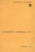 Catalogo generale 1975. Incisori contemporanei. Catalogo n. 16 - 1975