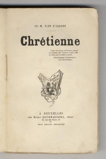 Chrétienne - copertina