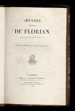 Oeuvres diverses (L'adroite suivante, Blanche et Vermeille, Lettres anglaises, Moctader conte oriental, plan d'un ouvrage historique). Correspondance