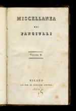 Miscellanea pei fanciulli, opera Francesco Cusani e Lodovico Hartmann. Volume II [-III e IV]