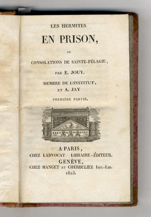 Les Hermites en prison, ou Consolations de Sainte-Pélagie - copertina