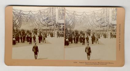 James Street from the Marlborough House, Diamond Jubilee, London - copertina