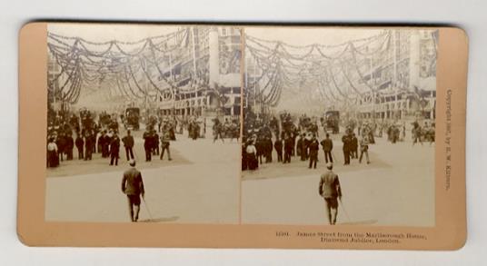 James Street from the Marlborough House, Diamond Jubilee, London - copertina