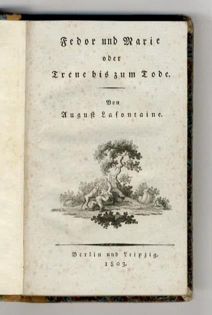 Fedor und Marie oder Treue bis zum Tode - copertina