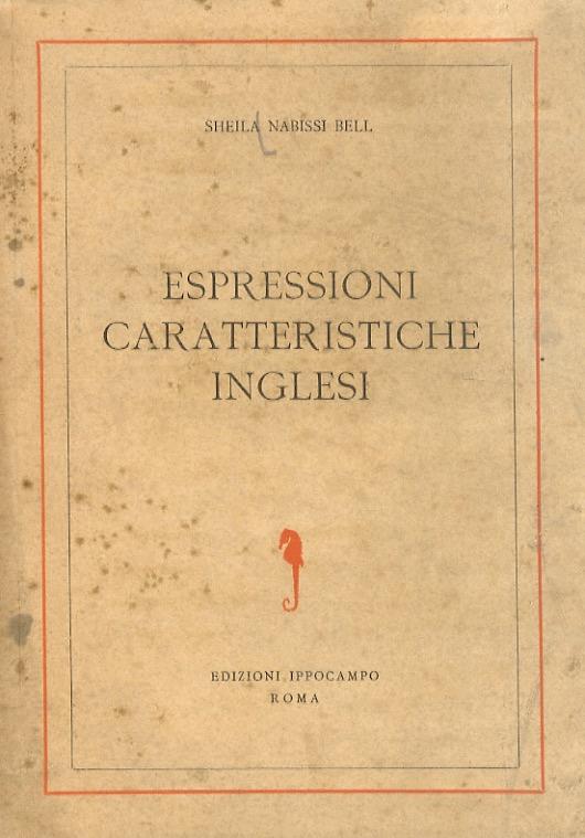 Espressioni caratteristiche inglesi - copertina