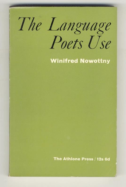 The Language Poets Use - copertina