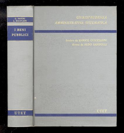 I beni pubblici e relative concessioni - copertina