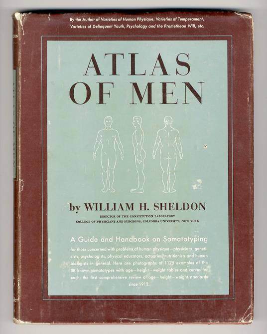 Atlas Of Men. A Guide For Somatotyping the Adult Male at All Ages - copertina