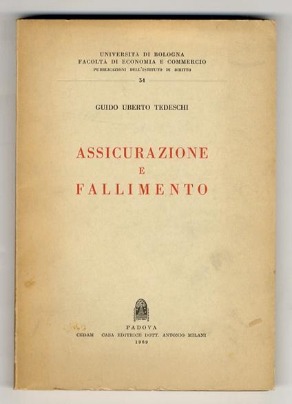 Assicurazione e fallimento - copertina