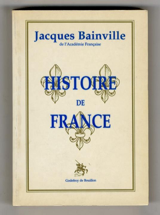 Histoire de France - Jacques Bainville - copertina