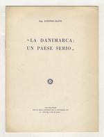 La Danimarca, un paese serio. Conversazione nella riunione del 15 settembre 1959 al 