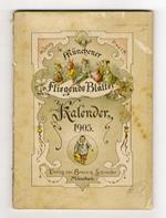 Münchener Fliegende Blätter. Kalender für 1905. XXII Jahrgang