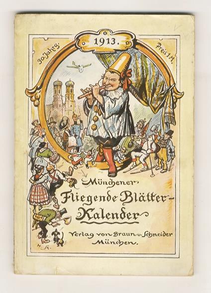 Münchener Fliegende Blätter. Kalender für 1913. X Jahrgang - copertina