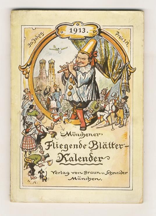 Münchener Fliegende Blätter. Kalender für 1913. X Jahrgang - copertina