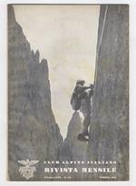 CLUB ALPINO ITALIANO. Rivista mensile. Volume LXXV. 1956. Fascicoli 1-2, 3-4, 5-6, 7-8, 9-10, 11-12. [Annata completa]