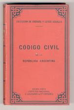 CODIGO civil de la Republica Argentina [...], Nueva edicion corregida y aumentada [...]