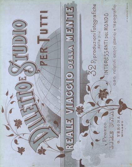 Diletto e Studio per tutti. Reale viaggio della mente. 32 Riproduzioni Fotografiche delle più interessanti del mondo con relativi cenni storici e topografici - copertina