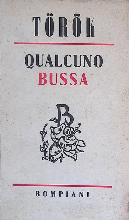 Qualcuno bussa - copertina