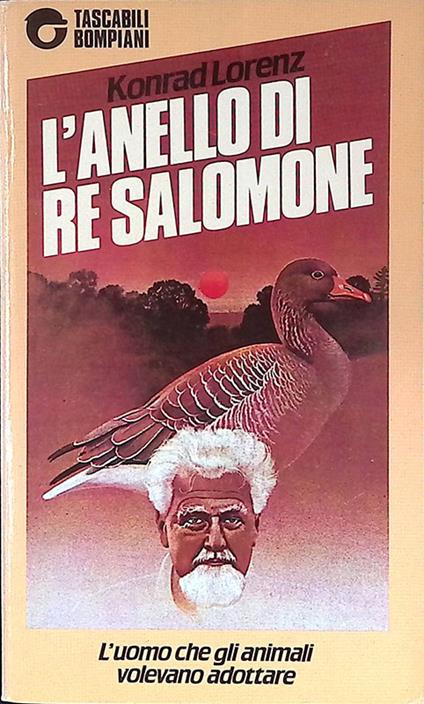 L' anello di Re Salomone - Konrad Lorenz - copertina