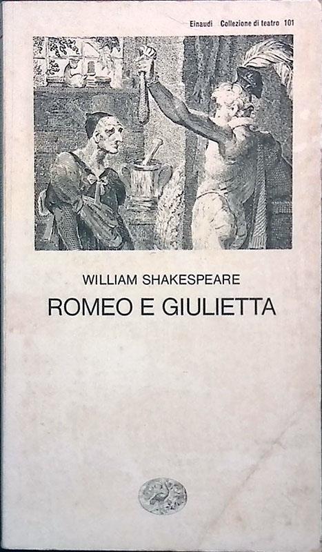 Romeo e Giulietta - William Shakespeare - copertina