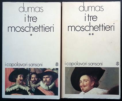 I tre moschettieri. Vol. I-II - Alexandre Dumas - copertina