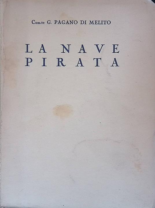 nave pirata - copertina