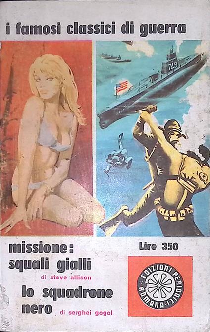 Missione Squali gialli - Lo squadrone nero - copertina