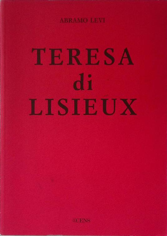 Teresa di Lisieux - Abramo Levi - copertina