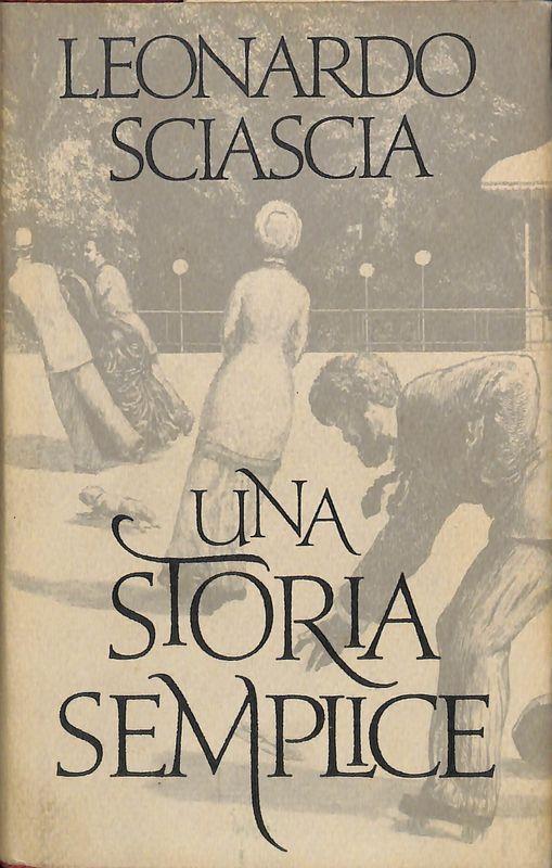 Una storia semplice - Leonardo Sciascia - copertina