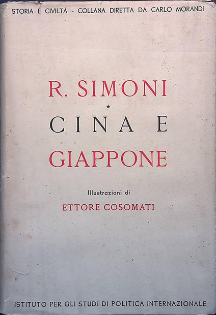 Cina e Giappone - Renato Simoni - copertina
