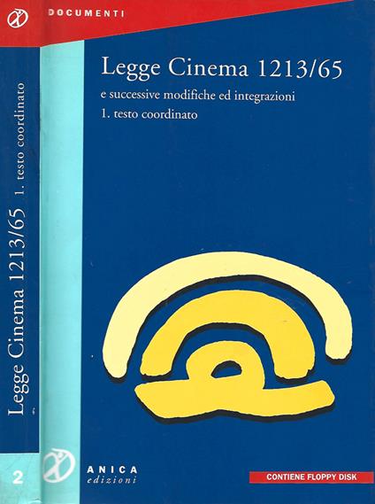 Legge Cinema 1213/65 - copertina