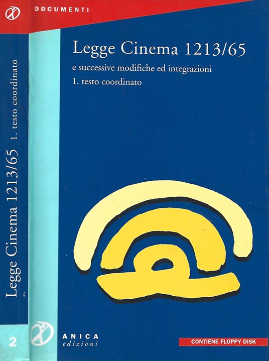 Legge Cinema 1213/65 - copertina