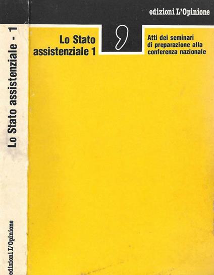Lo stato assistenziale - copertina