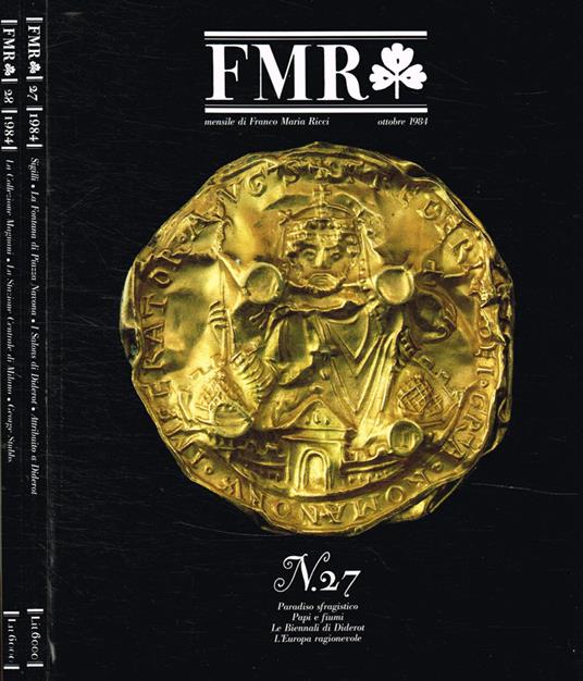 FMR. Mensile d'arte e di cultura dell'immagine. N.27, 28, anno 1984 - Franco Maria Ricci - copertina