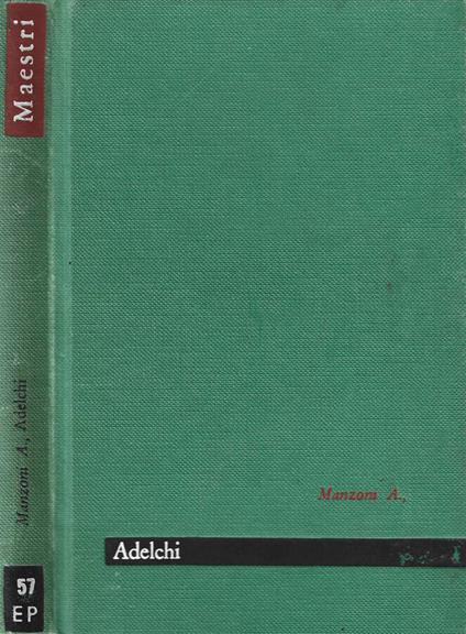 Adelchi - Alessandro Manzoni - copertina