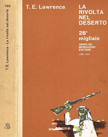 La rivolta nel deserto - Thomas Edward Lawrence - copertina