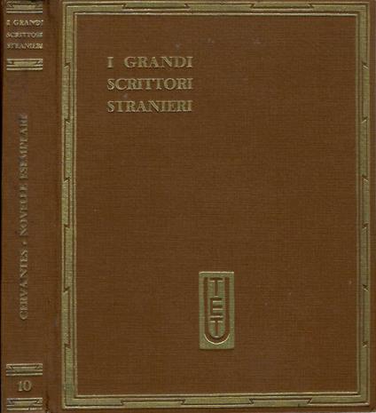 Novelle esemplari - Miguel de Cervantes - copertina