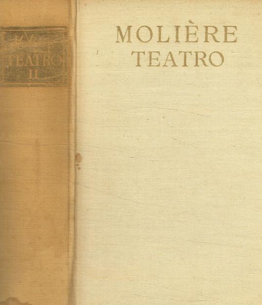 Teatro vol.II - Molière - copertina