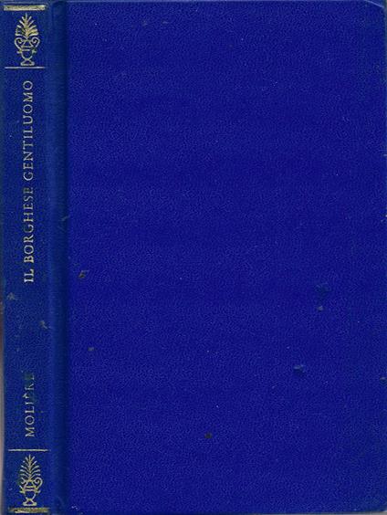 Il borghese gentiluomo - Molière - copertina