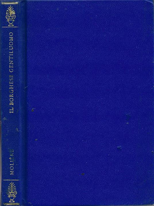 Il borghese gentiluomo - Molière - copertina