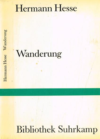 Wanderung - Hermann Hesse - copertina