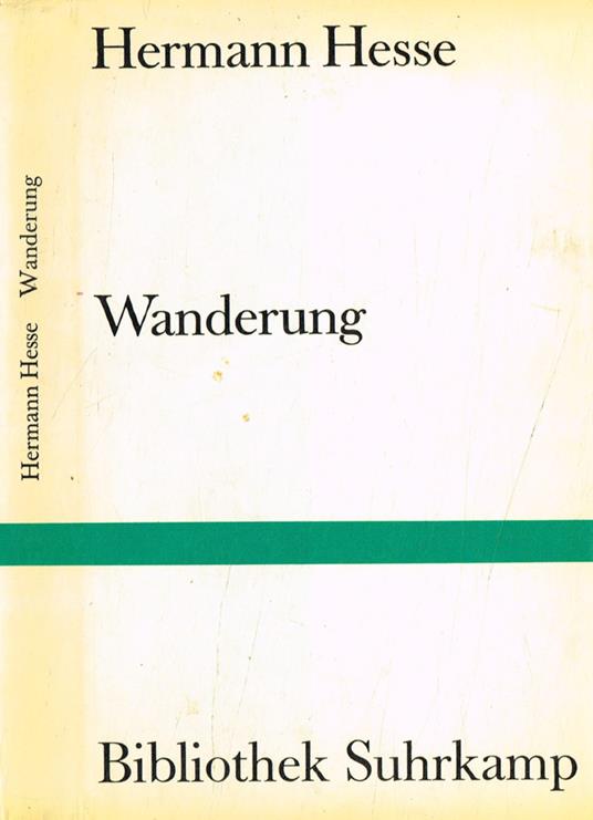 Wanderung - Hermann Hesse - copertina
