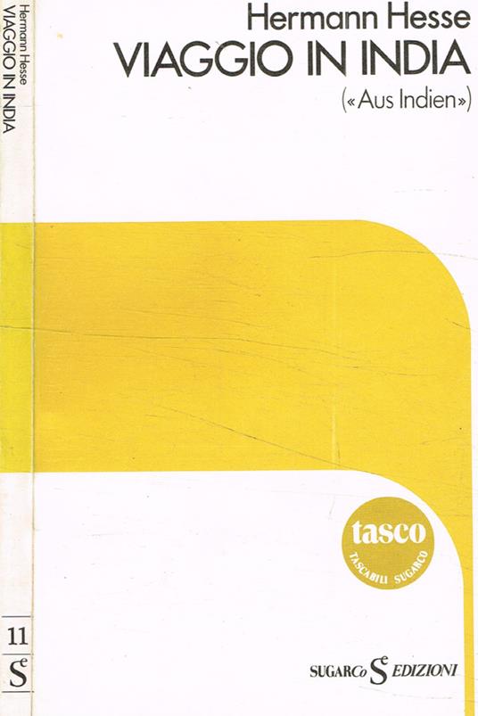Viaggio in India ( Aus Indien ) - Hermann Hesse - copertina