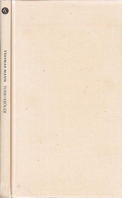 Tonio Krogen - Thomas Mann - copertina