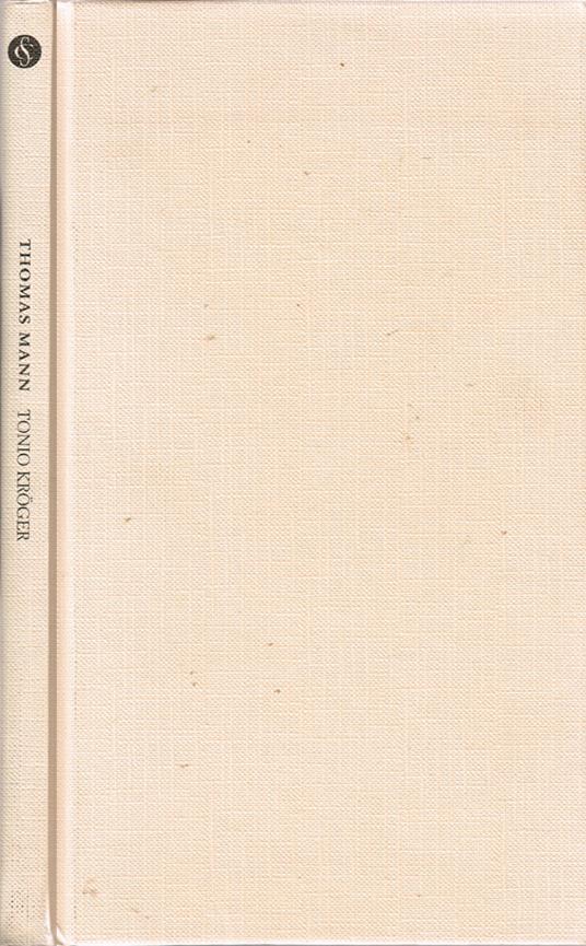 Tonio Krogen - Thomas Mann - copertina