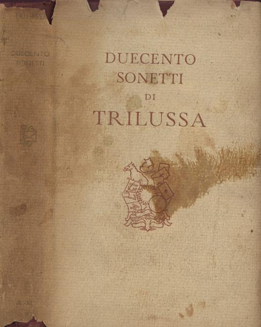Duecento sonetti - Trilussa - copertina
