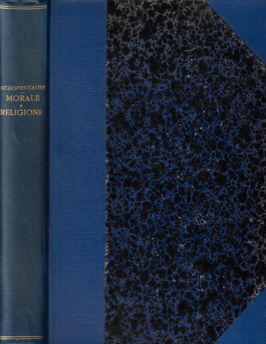 Morale e religione - Arthur Schopenhauer - copertina