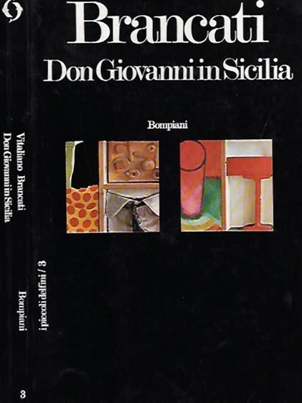 Don Giovanni in Sicilia - Vitaliano Brancati - copertina