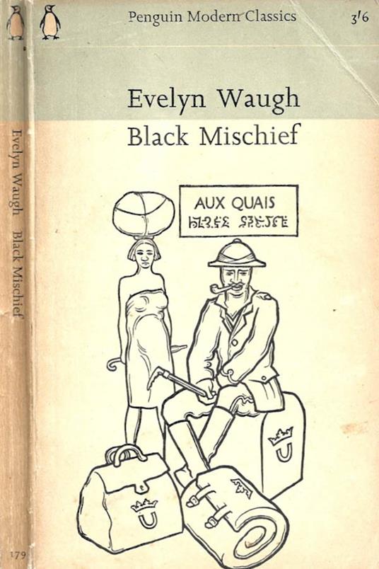 Black Mischief - Evelyn Waugh - copertina