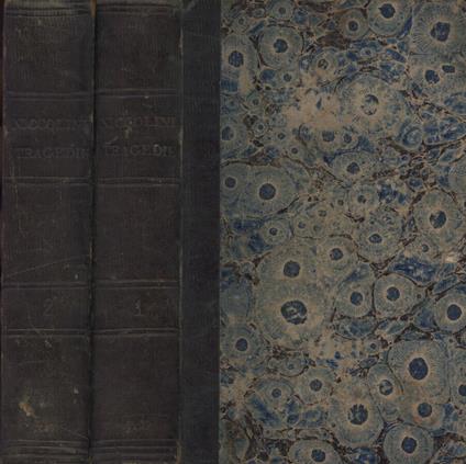 Tragedie vol. 1 - 2 - Giovanni Nicolini - copertina